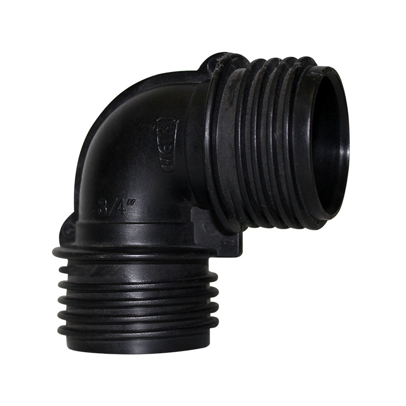 90° elbow drainage