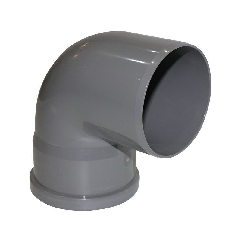 90°  elbow with collapsible core