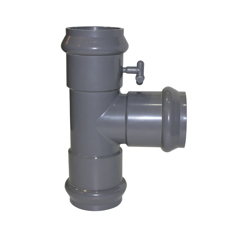 tee with collapsible core